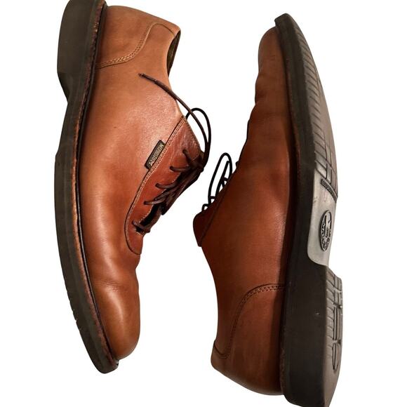 Mephisto Brown Leather Oxfords main image 8